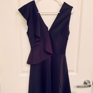 NEW Ted Baker Skater Dress Satin Blue Size 0